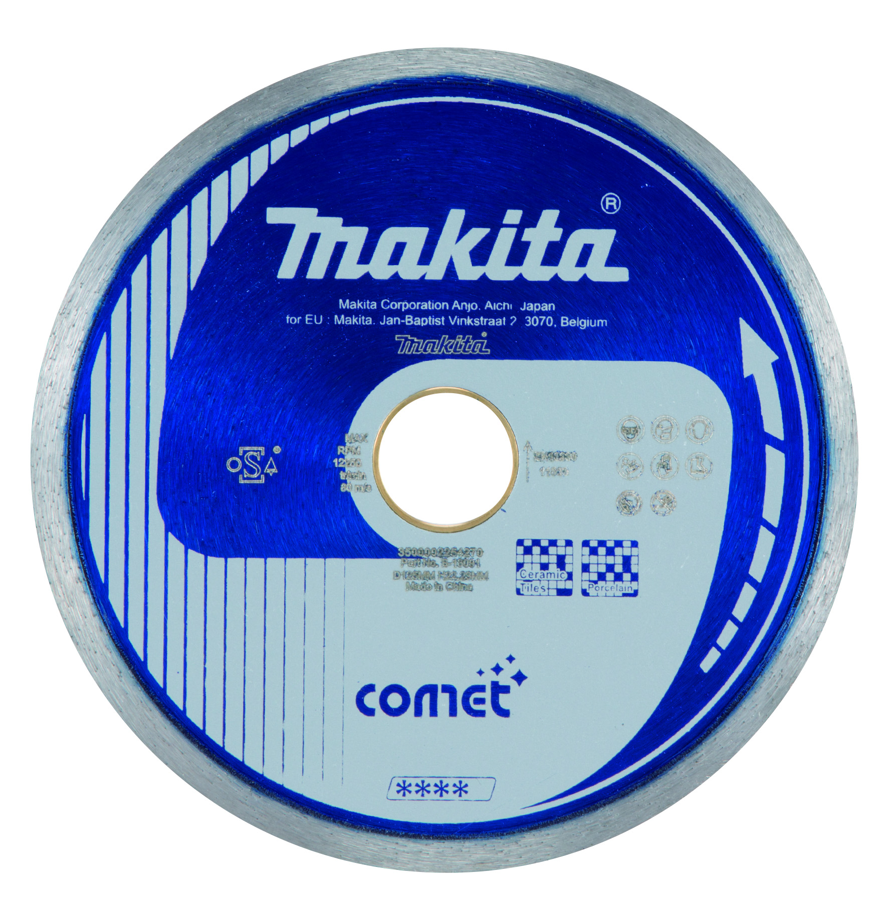 Makita B-13091 diamantový kotouč Comet Continuous 125x22,23mm